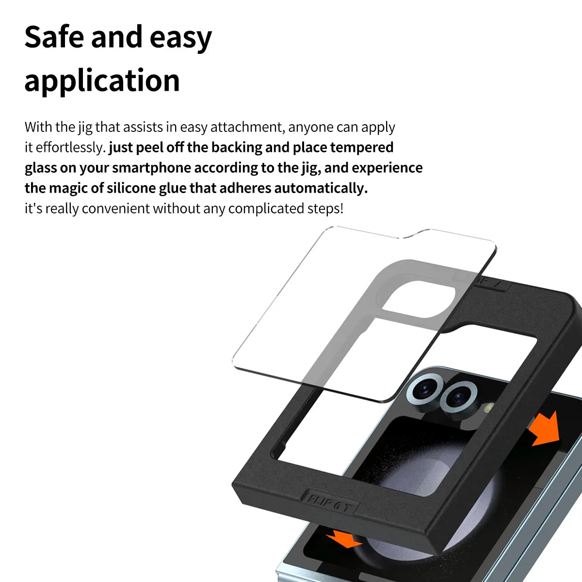 Araree Samsung Z Flip 6 Core Glass - Privacy - Tashqila Araree Samsung Z Flip 6 Core Glass - Privacy - Tashqila